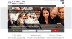 Desktop Screenshot of americansafetycouncil.com